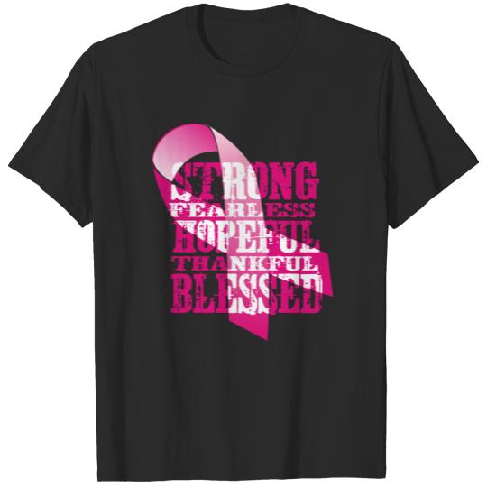 Pink Ribbon - Affirmations T-shirt
