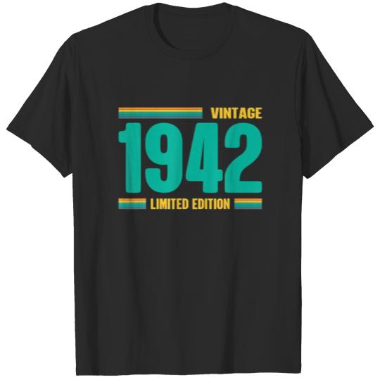 80Th Birthday 1942 80Th Birthday T-shirt