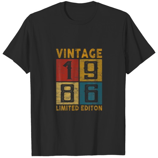 33Rd Birthday Vintage 1989 Born In 1989 33 Yrs Old T-shirt