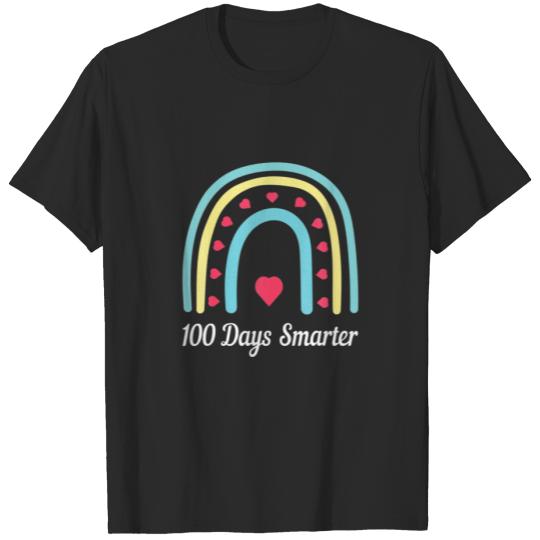 100 Days Smarter Happy 100 Days Of School T-shirt