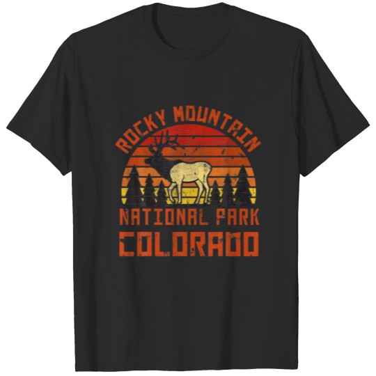 Rocky Mountain National Park Colorado Elk Nature O T-shirt