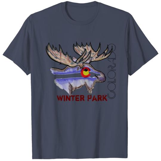 Winter Park Colorado elk T-shirt
