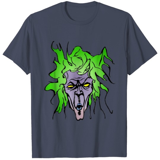 Alien with Green Hair T-shirt