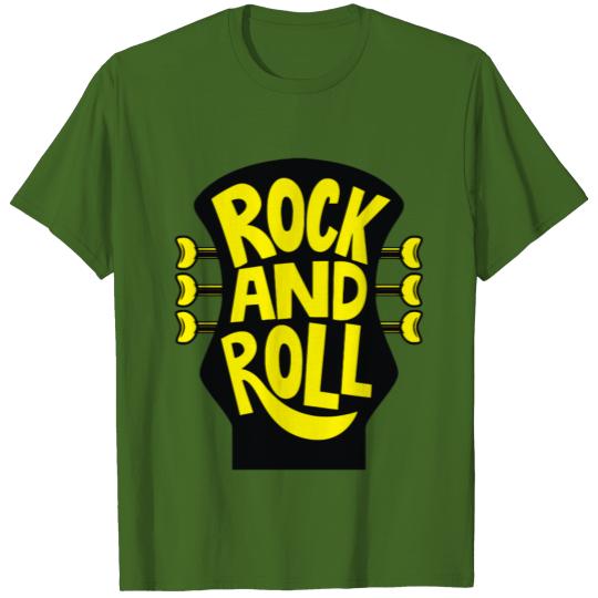 Guitar Music Rock And Roll T-shirt