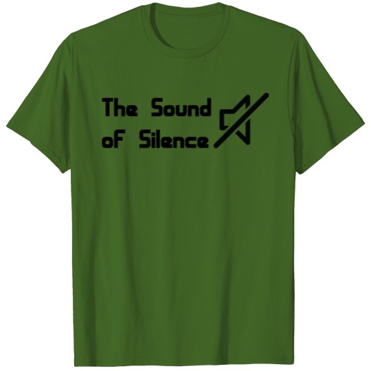 the sound of silence T-shirt