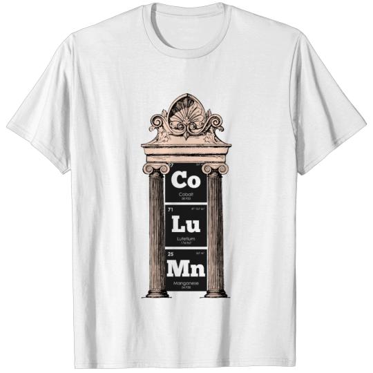 Periodic Elements: CoLuMn T-shirt