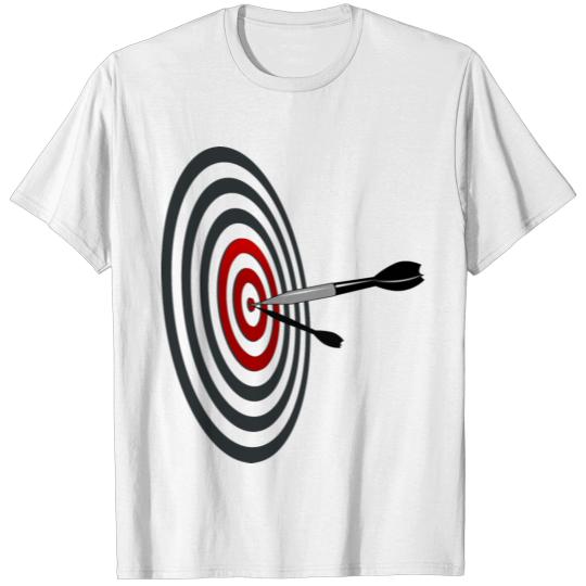dart bulls eye dartboard teamshirt gift present T-shirt