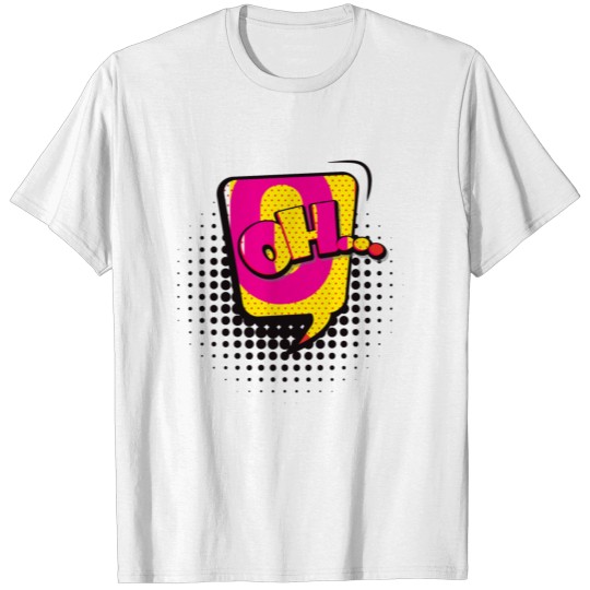 Ho...Pop Art Men's Round Neck T-Shirt T-shirt