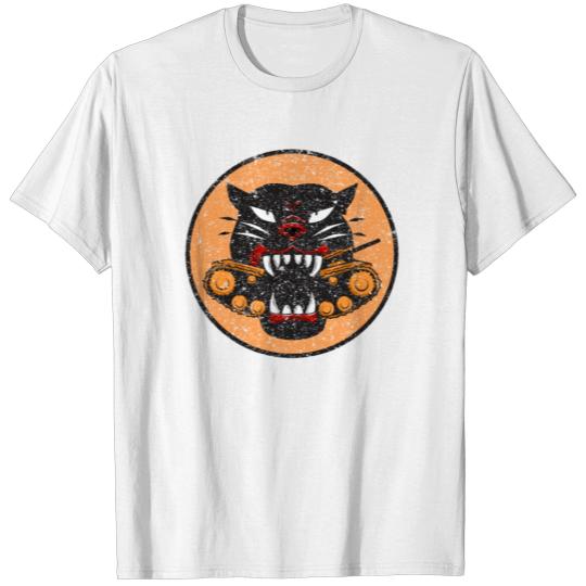 WW2 Tank Destroyer Division Panther Patch Tee T-shirt