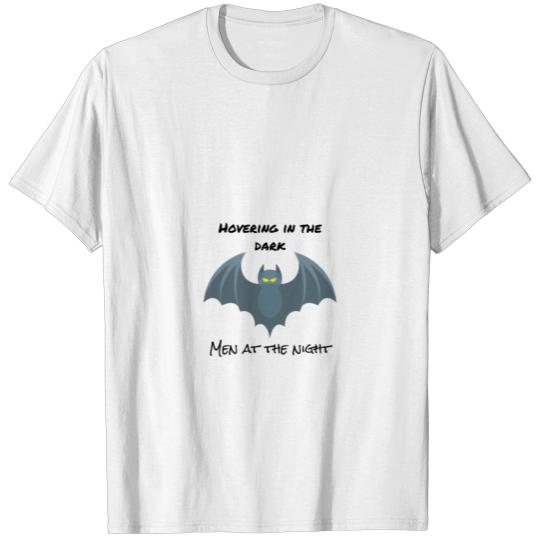 Hovering in the dark .Man at the night T-shirt