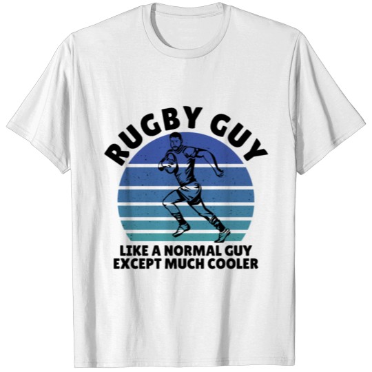 rugby guy except much cooler T-shirt