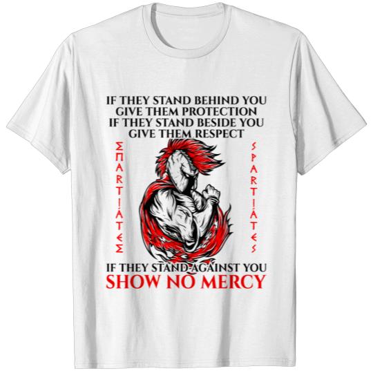 Greek Warrior Protector Respect Grace T-shirt