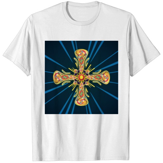 Jewelry cross T-shirt