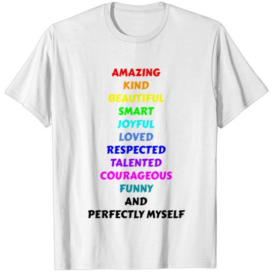 Affirmations For Everyone T-shirt