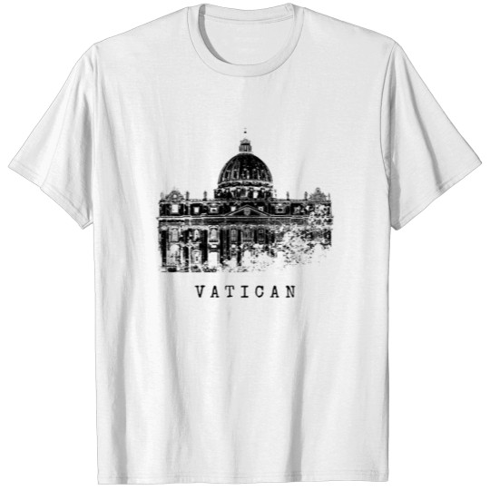 Vatican City St. Peter's Basilica Vintage Rome T-shirt