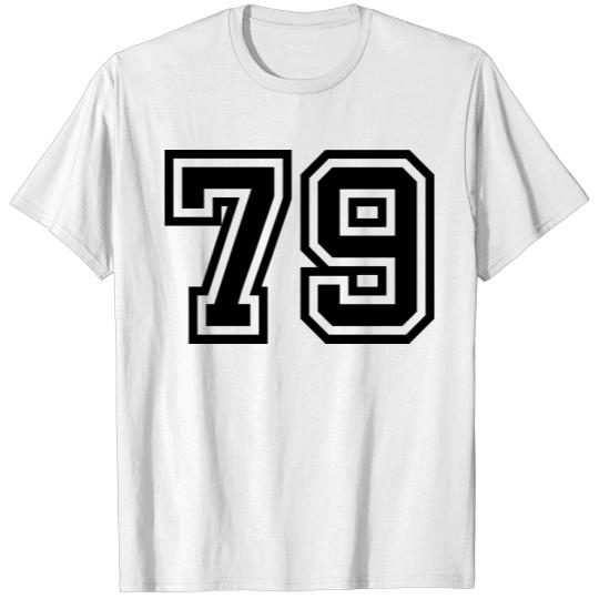 79 Number symbol T-shirt