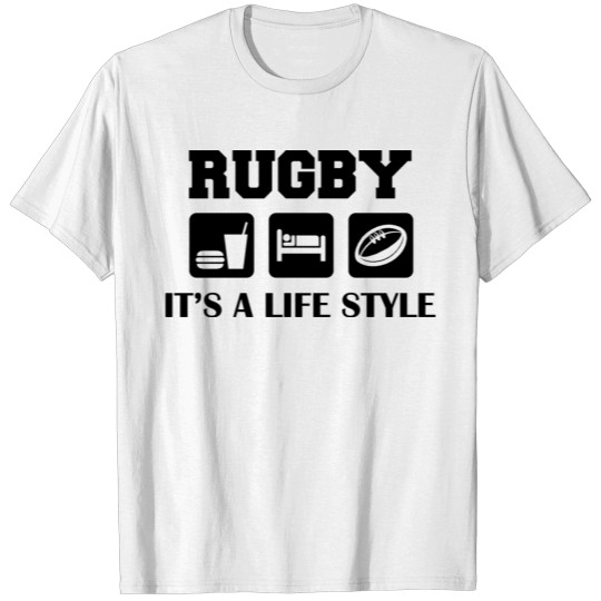Eat Sleep Play Rugby T-shirt