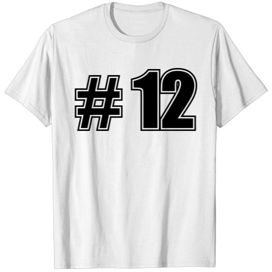 Number 12 T-shirt