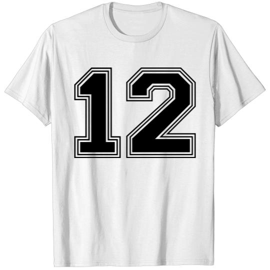 12_number_12_(s31) T-shirt