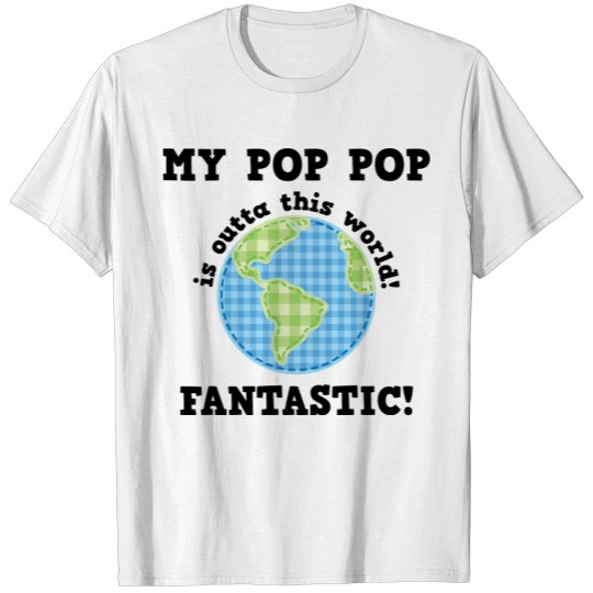 Pop Pop Grandpa Kids Father's Day T-shirt