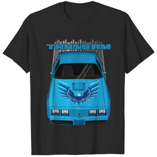 Firebird Trans Am 79-81 - Atlantis blue - Blue - T-Shirt