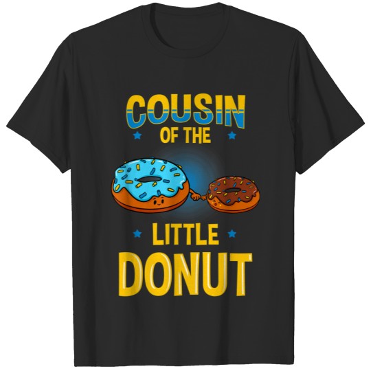 Cousin Of The Little Donut Gender Reveal Baby Shower T-Shirt