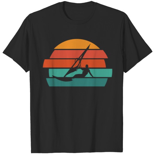 Windsurfing Vintage | Retro Wind Surfing T-Shirt