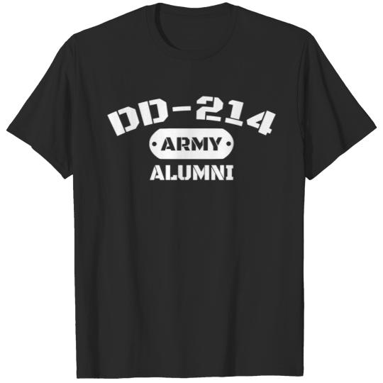 Dd-214 Us Army Alumni T-shirt