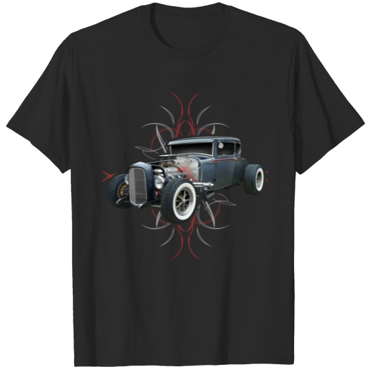 Pinstripe Hot Rod Relaxed Fit T-Shirts