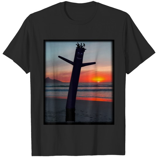 Sunset Wacky Waving Inflatable Tube Man Air Danc T-Shirts
