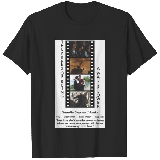 The Perks of Being a Wallflower Film Strip T-Shirts