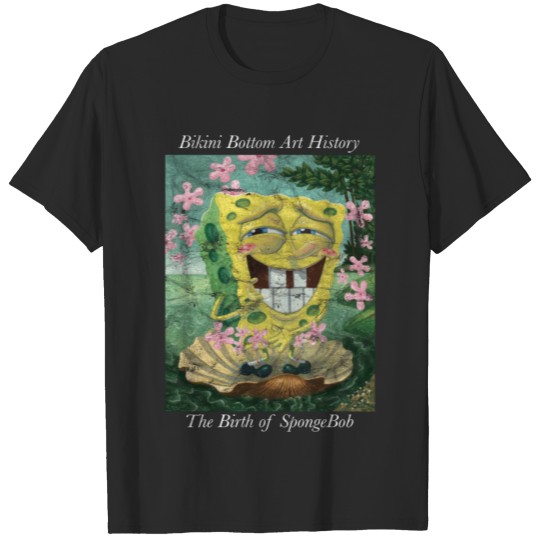 SquarePants Bikini Bottom Art History T-Shirts