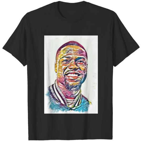 Kevin Hart Abstract Portrait T-Shirts
