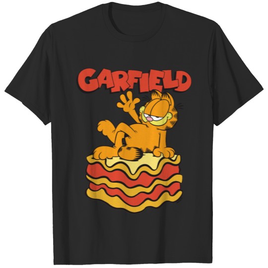 Garfield Lasagna Slice Garfield Pose T-Shirts