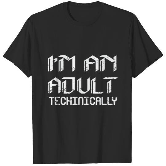 Funny 18th Birthday Shirt Gift T-shirt