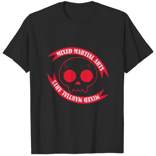 Skull Mixed Martial Arts T-shirt