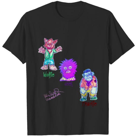 Art by Micheal Monsters T Shirts