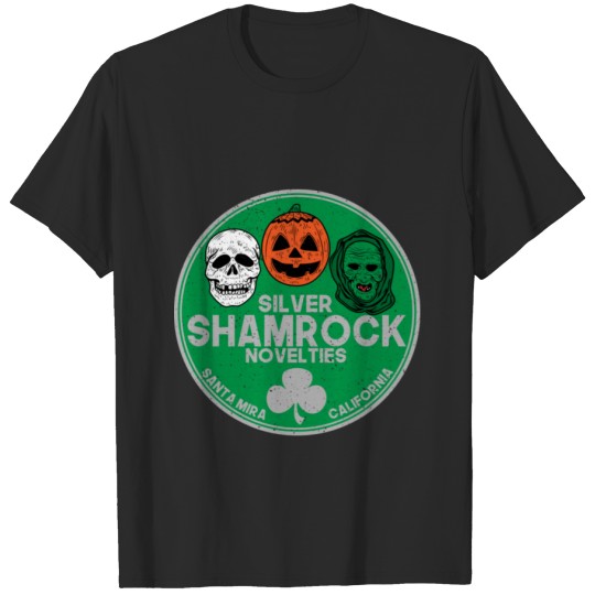Silver Shamrock Masks T Shirts