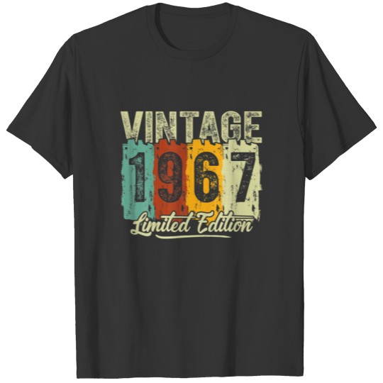 55 Birthday 55Th Years Old Vintage 1967 T Shirts