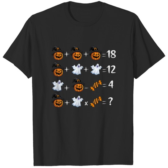 Math Teacher  Math Teacher Halloween T Shirts