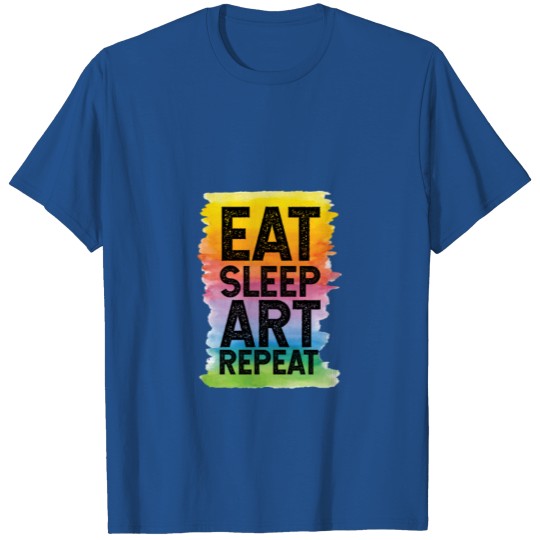 Eat Sleep Art Repeat T-shirt