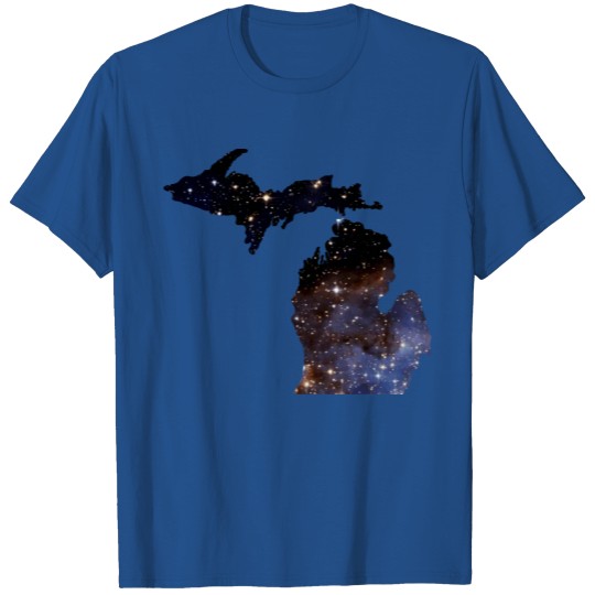 Michigan Star Shirt Michigan Outline Star Art Tees T-shirt
