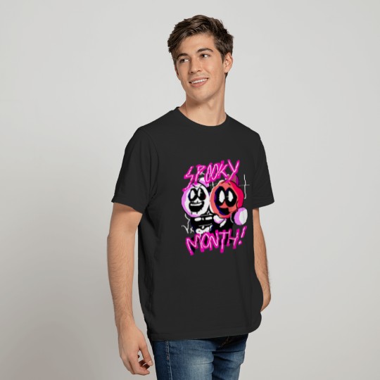 Spooky Month Fridays Games Night Funkin It's a Spooky Month T-Shirt