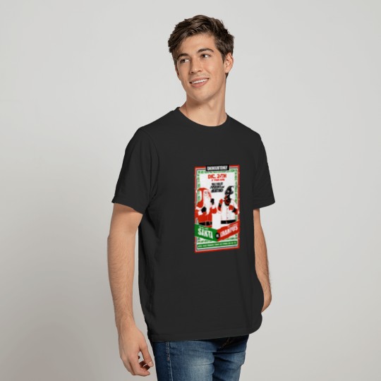 SANTA VS KRAMPUS - Chrismas - T-Shirt