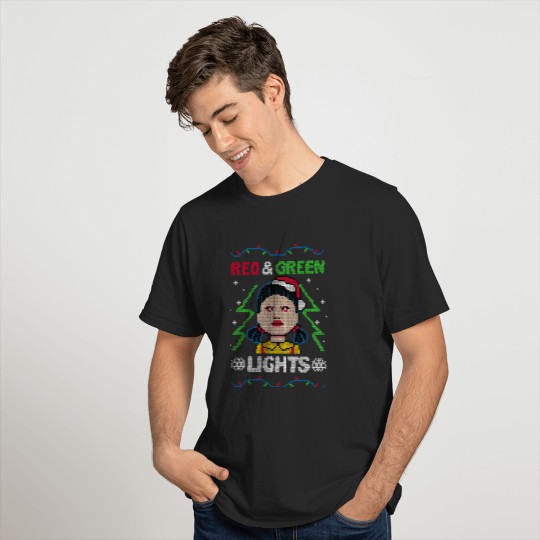Red and Green Lights! - Ugly Christmas Sweater - T-Shirt