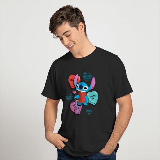 Disney Stitch Valentine T-Shirts
