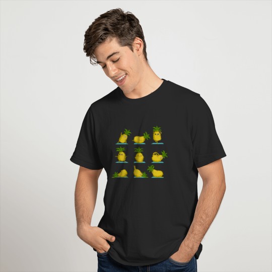 Mr pineapple getting fit T-shirt
