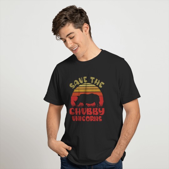 save The Chubby Unicorns T-shirt