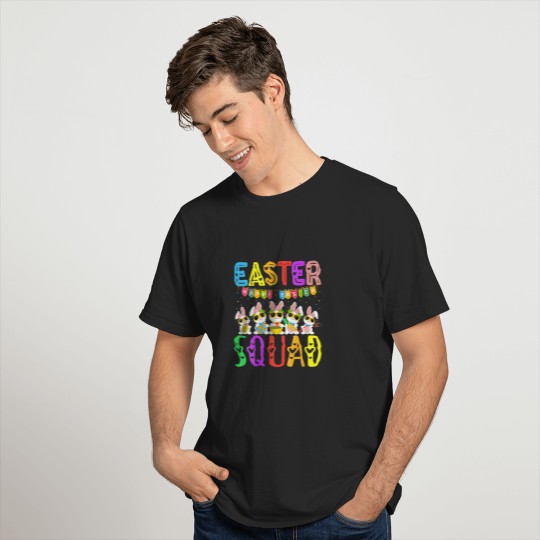 Easter S For Kids Funny Easter Squad For T-shirt