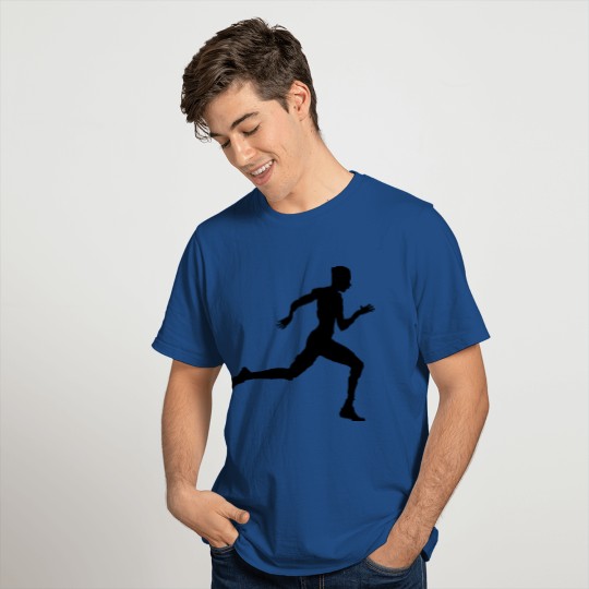runner woman T-shirt